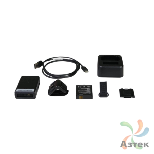 Сканер штрих-кода Mertech X21 SPP SR BLE Dongle P2D 1D/2D  2D image, Черный пальчиковый, Bluetooth, USB-HID, USB-COM, аккумулятор, ЕГАИС