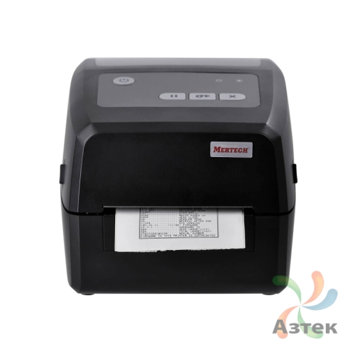 Принтер этикеток Mertech TLP4 термотрансферный 203, Ethernet, USB, RS-232, 1025
