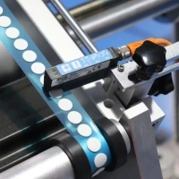 Этикетировщик автоматический AS-P01D с принтером напольный для плоских предметов