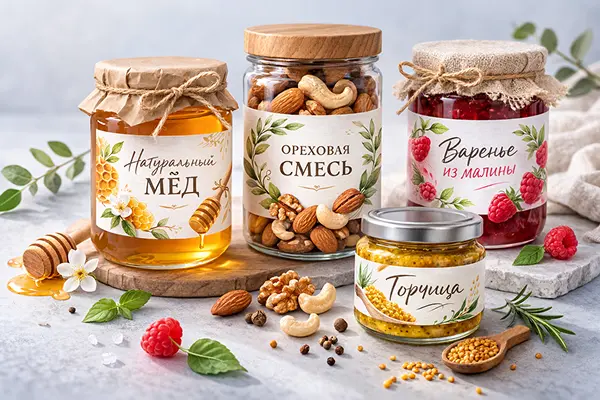 Этикетки для банок