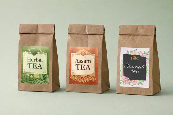 Этикетки для чая