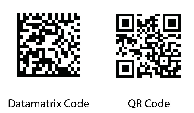 Отличия QR-кода от кода DataMatrix.