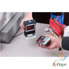 Сканер штрих-кода Honeywell Genesis 7580 2D  Image, темный стационарный, RS-232 кабель, блок питания, ЕГАИС