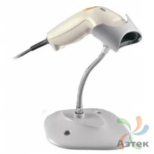 Сканер штрих-кода Motorola LS1203 1D  Лазерный, светлый ручной, USB кабель, подставка