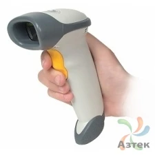 Сканер штрих-кода Motorola LS2208 1D  Лазерный, светлый ручной, USB кабель, подставка