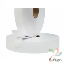 Нейлоновая лента клеевая 40мм х 200м втулка 76 мм, цвет - белый	