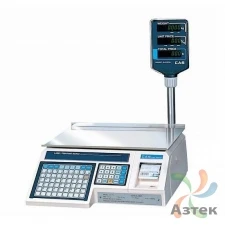 Весы CAS LP-30R (v.1.6) RS-232 настольные торговые до 30 кг с печатью этикеток