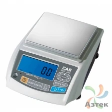Весы CAS MWP-1500 RS-232 настольные лабораторные до 1,5 кг, нержавеющая сталь