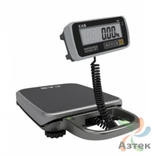 Весы CAS PB-30 RS-232 напольные товарные до 30 кг, нержавеющая сталь