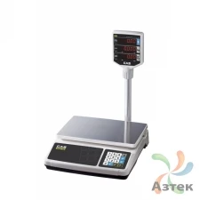 Весы CAS PR-30P настольные торговые до 30 кг