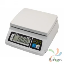 Весы CAS SW-5 настольные порционные до 5 кг, пластик