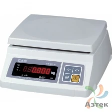Весы CAS SWII-5 (DD) настольные порционные до 5 кг