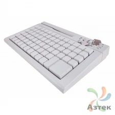 Pos-клавиатура HengYu S78A белая с ридером магнитных карт на 1, 2, 3 дорожки