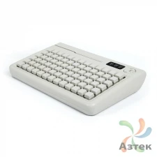 Pos-клавиатура HengYu S78D-SP белая с ридером магнитных карт на 1, 2, 3 дорожки