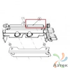 Защелка термоголовки левосторон. для TSC серии TTP-2410M