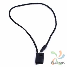 Пломба-замочек натуральная черная 1000 шт./уп.