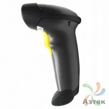 Сканер штрих-кода Motorola LS2208 1D  Лазерный, темный ручной, USB кабель, подставка