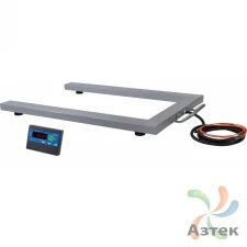 Весы Скейл СКУ RS-232 передвижные промышленные до 3 000 кг с индикатором Скейл СКИ-12