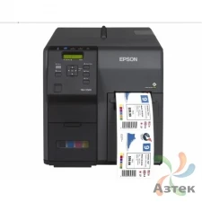 Принтер этикеток Epson TM-C7500G-312 струйный 1200x600, LCD, Ethernet, USB, отрезчик, для глянцевой бумаги, C31CD84312