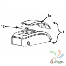 Крышка с окном в сборе для Zebra GK420t