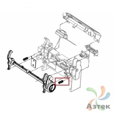 Пружина 21x.625x.018 для Datamax H-class