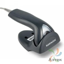 Сканер штрих-кода Datalogic Touch TD1100 65 Light 1D  Image, темный ручной, RS-232 кабель, PS/2 кабель, без кабеля