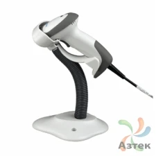 Сканер штрих-кода Mindeo MD2230AT 1D  Лазерный, светлый ручной, USB-HID, USB-COM, подставка