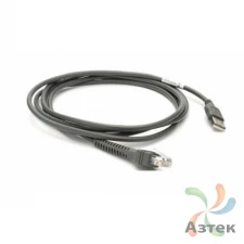 Кабель интерфейсный USB, темный, прямой, 2,9 м для Honeywell Solasis 7820, Genesis 7580
