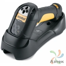 Сканер штрих-кода Motorola LS3578-FZ 1D  Лазерный, темный беспроводной, Bluetooth, RS-232 кабель, блок питания, базовая станция, Fuzzy Logic