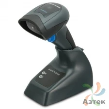 Сканер штрих-кода Datalogic QuickScan Mobile QM2430 2D  Image, темный беспроводной, радиоканал, USB кабель, базовая станция