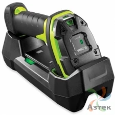 Сканер штрих-кода Zebra Motorola LI3678-SR 1D  Image, темный беспроводной, Bluetooth, USB кабель, аккумулятор, базовая станция