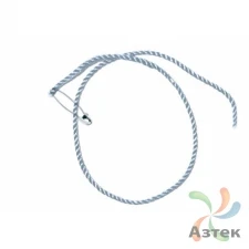 Пломба-держатель с булавочкой натуральная серебристая 1000 шт./уп.