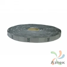 Размерник Тканый «XXS» Белый 10х40 мм в рулоненарезкав упаковке (1000 шт) Дамаск