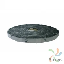 Размерник Тканый «M» Белый 10х40 мм в рулоненарезкав упаковке (1000 шт) Дамаск