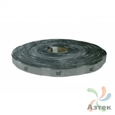 Размерник Тканый «XL» Белый 10х40 мм в рулоненарезкав упаковке (1000 шт) Дамаск