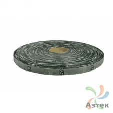 Размерник Тканый «52» Белый 10х40 мм в рулоненарезкав упаковке (1000 шт) Дамаск