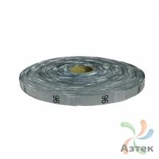 Размерник Тканый «96» Белый 10х40 мм в рулоненарезкав упаковке (1000 шт) Дамаск