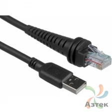 Кабель интерфейсный, темный, витой, 5 м для Honeywell 12xx/1300/14xx/19xx