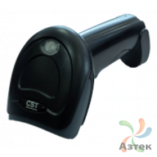 Сканер штрих-кода CST AS-325 2D  Image, темный ручной, USB кабель, ЕГАИС