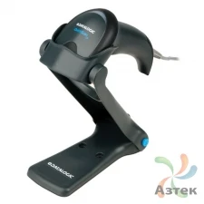 Сканер штрих-кода Datalogic QW2420 2D  Image, темный ручной, USB кабель, подставка