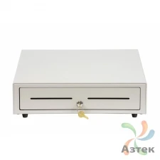 Денежный ящик Атол CD-410-W светлый