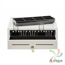 Денежный ящик Атол CD-410-W светлый