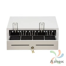 Денежный ящик Атол CD-410-W светлый