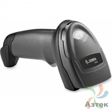Сканер штрих-кода Zebra DS2208 2D  Image, темный ручной, USB кабель, без подставки