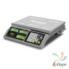 Весы Mertech M-ER 326 AC-15.2 LCD настольные торговые до 15 кг, пластик