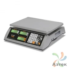 Весы Mertech M-ER 327 AC-32.5 LCD настольные торговые до 32 кг, металл, пластик
