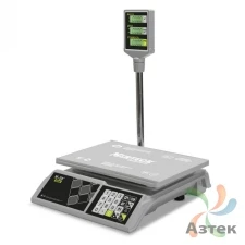 Весы Mertech M-ER 326 ACP-32.5 LCD настольные торговые до 32 кг, пластик