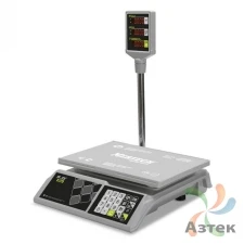 Весы Mertech M-ER 326 ACP-15.2 LED настольные торговые до 15 кг, пластик