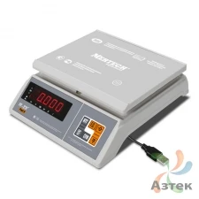 Весы Mertech M-ER 326 AFU-3.01 LED настольные фасовочные до 3 кг, пластик