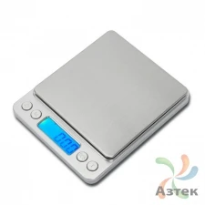 Весы Mertech M-ETP2 FLAT карманные до 0,2 кг, нержавеющая сталь, питание от батареек